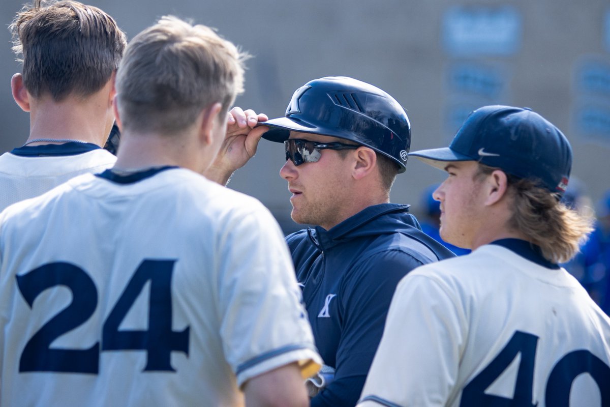 XavierBASE's tweet photo. Happy National Coaches Day! ⚔️ ⚔️ ⚔️ https://t.co/BFh6W8r0QJ