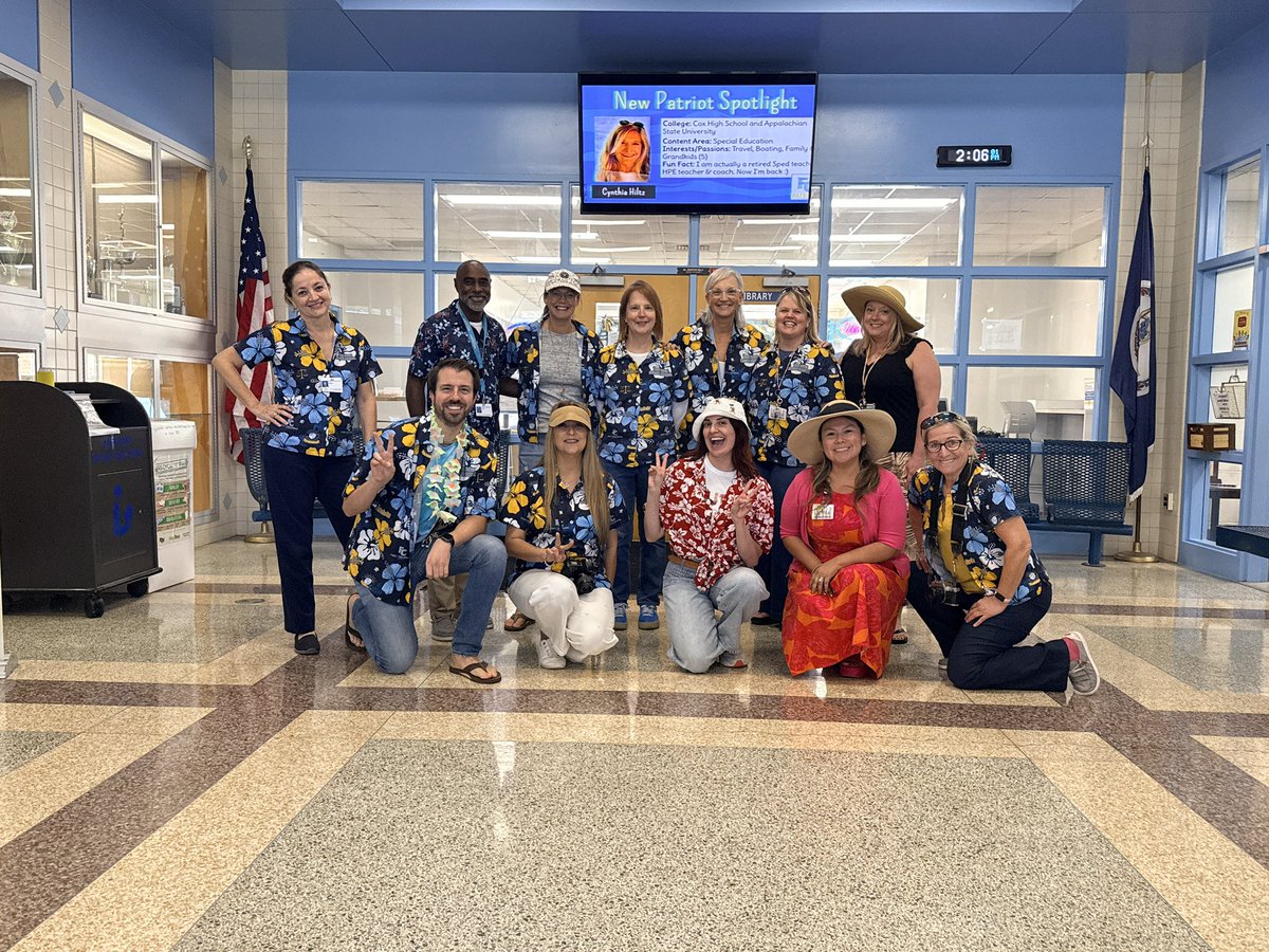 FirstColonialHS's tweet photo. 🌴✈️ Vacation Mode: ON! 🌊☀️

Our FC Patriots are celebrating National Hispanic Heritage Month with a little wanderlust! 🌎❤️💛💚

From beach days to dream destinations, today’s Vacation Spirit Day has us ready to ¡Vámonos! 🧳🌺

#HispanicHeritageMonth #WeRFC @vbschools https://t.co/bpX2P6Dmy6