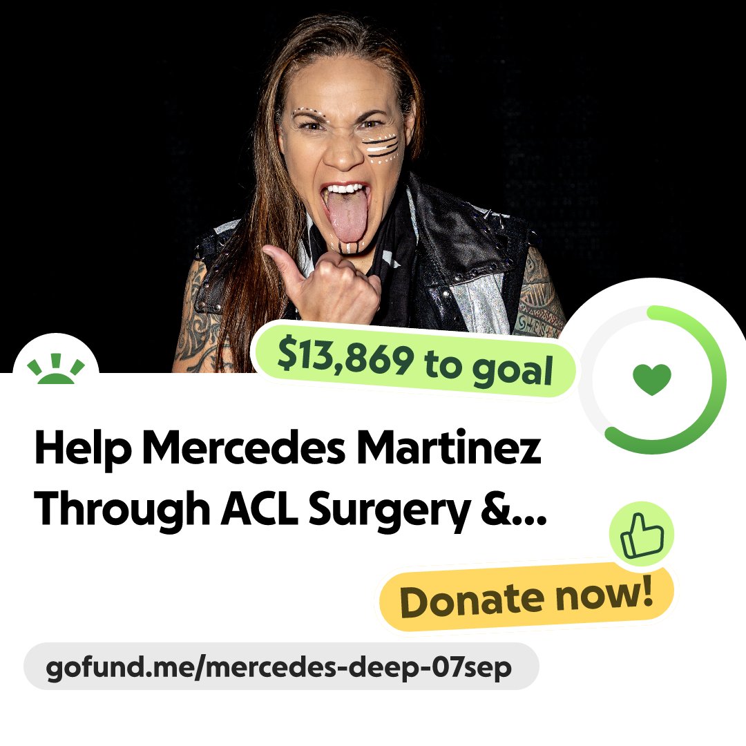 RealMMartinez's tweet photo. 1 week ❤️ 
Surgery Oct. 15.

Nervous, emotional &amp; incredibly grateful. TY to everyone who has donated, shared, checked in, or sent love. U helped me more than U know.

I still need some help w/rehab/ post-op

GoFundMe 
https://t.co/MV3d8zzGir

ACL amazon 
https://t.co/0P0VWx5zp1 https://t.co/PvZT9DtPh8
