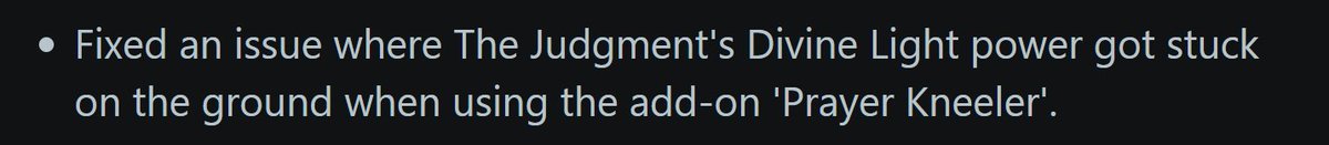 soulfuulasf's tweet photo. YES omg thank god they finally fixed this, i literally had such a hard time playing as it without prayer kneeler https://t.co/IgWM8CjtlB