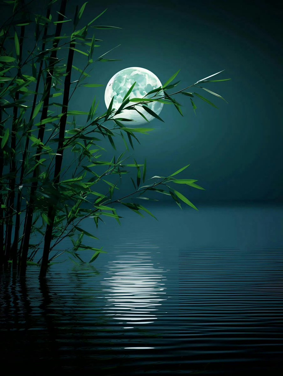 Ndaa49392883's tweet photo. When the moon hangs high over the quiet stream, Xian Gouyi Yue whispers soft melodies in the breeze.， https://t.co/lvojxqPhGm