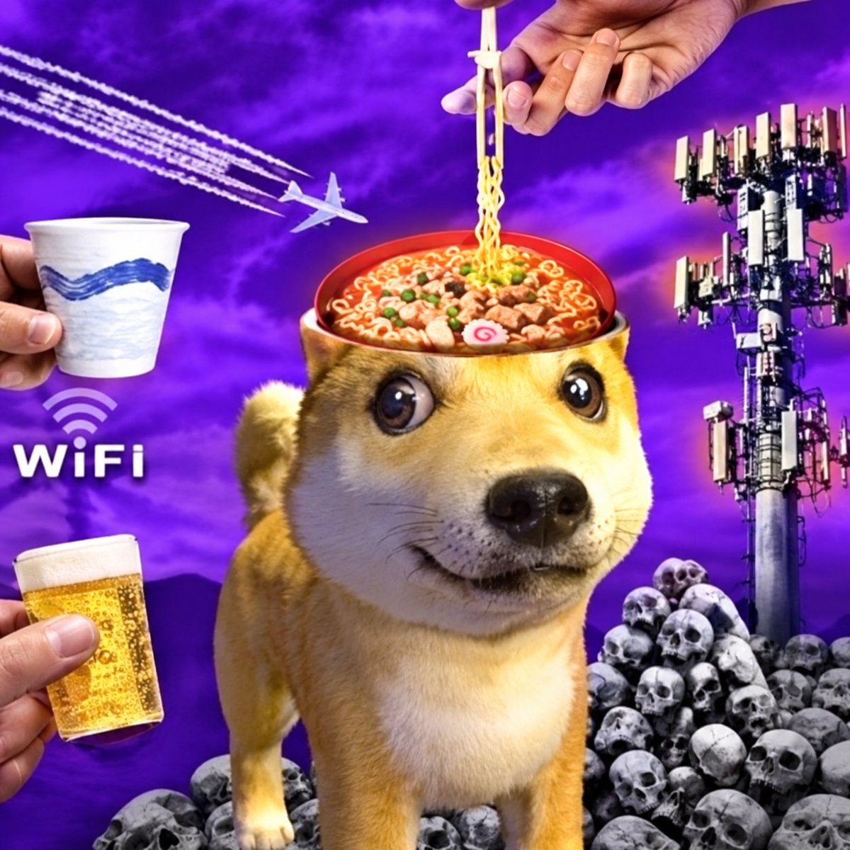 theCTOk1ng's tweet photo. people need to realize that x thrives on slop as well as the trenches 

lets send a simple meme we can understand since our brains up until now have been slopified https://t.co/OieDnzFKYr