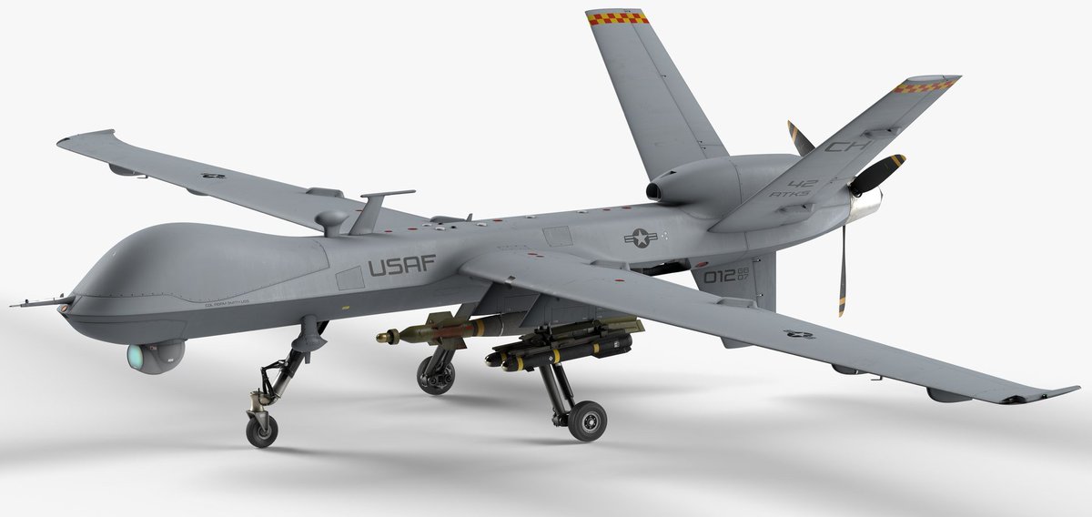 Juanktoncel's tweet photo. @RevistaSemana Esta es la única palomita que van a ver los delincuentes el MQ-9 Reaper https://t.co/W7rufZGOzZ