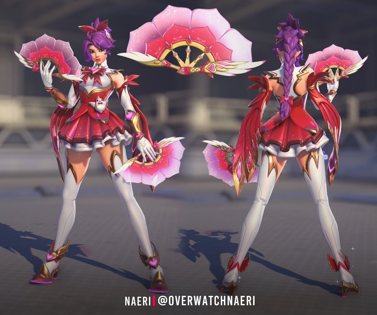 OverwatchNaeri's tweet photo. New #Overwatch Dokiwatch Anran Heart Of Tenacity Skin ❤️‍🔥🪭 https://t.co/aSXQLK6xvD