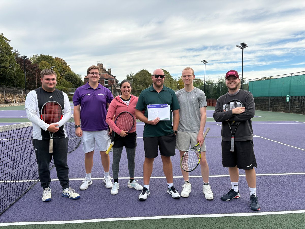RustlingsLTC's tweet photo. The 2026 IntraClub Championship finals took place on Sunday @RustlingsLTC . Perfect weather, 11 singles and doubles events, plus a 1 Point Slam with 26 participants. It was Josh who held his nerve in the nail biting final one point match to clinch the prize. Well done Josh.🏆 https://t.co/jYMUXSEkZz