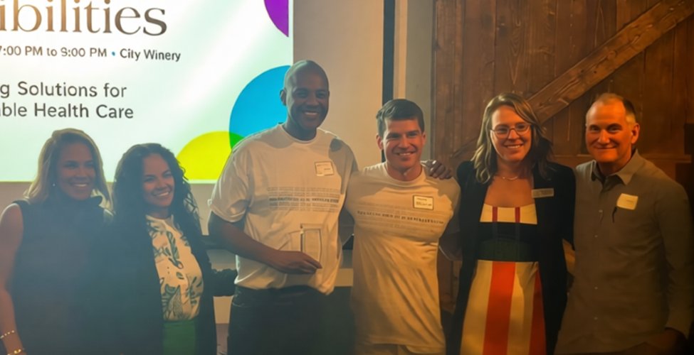 EmoryGIM's tweet photo. Congrats to @FleurantMD &amp; @TerwillegarToby  who presented their collaborative proposal at the Georgians for a Healthy Future Conference. Their proposal for a new model of healthcare coverage in Georgia won the Innovations Award! #GIMProud #ChangetheWorld https://t.co/kbULlI2RcH