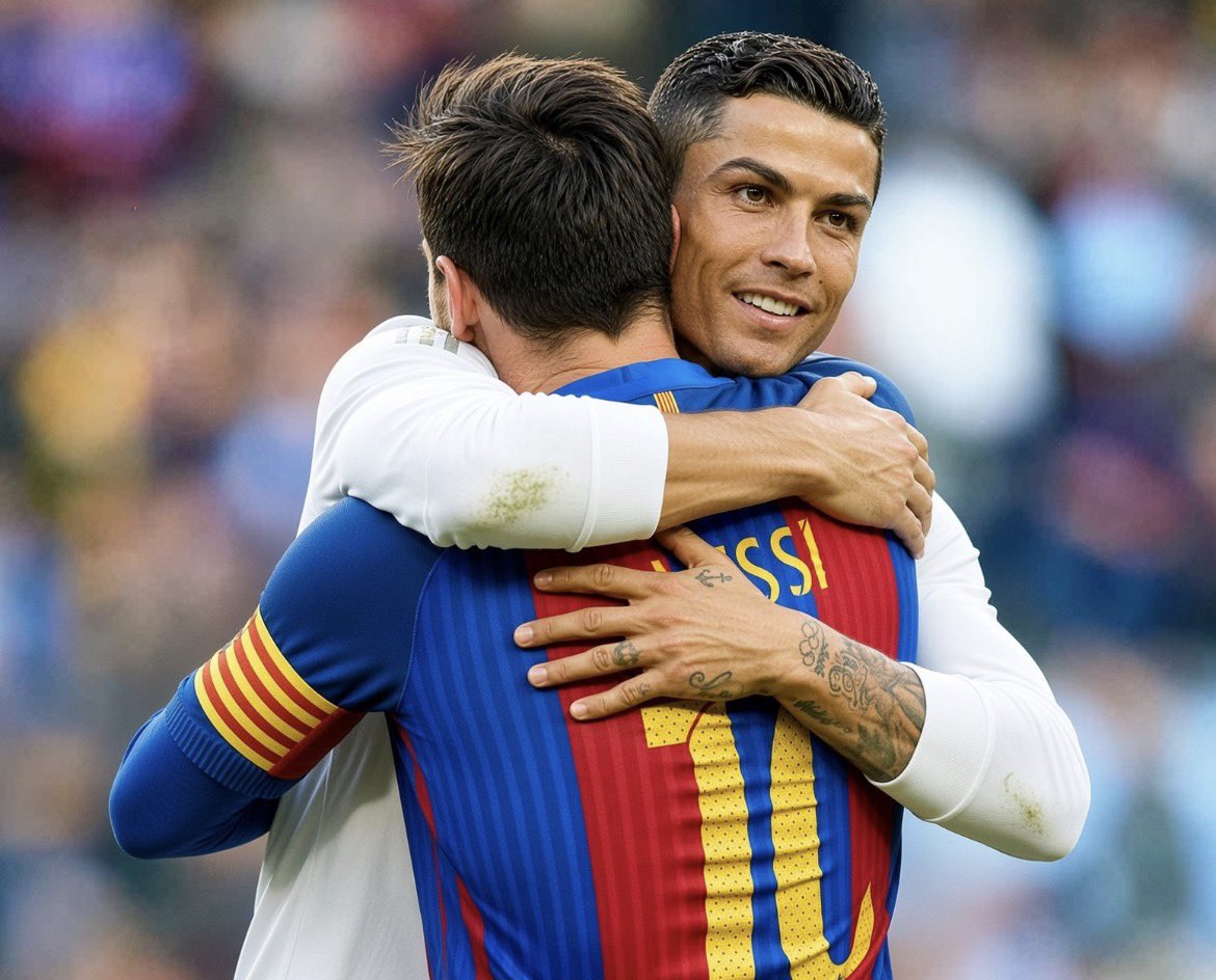 derocktoldme's tweet photo. 🫂🇵🇹 Cristiano Ronaldo emotional letter to Lionel Messi on his Argentina farewell day. 🇦🇷

The debate over who is the greatest still isn’t settled. And yet you’re already saying goodbye to the Argentina shirt.

You raised the standard every time we shared a pitch. The way you moved, the way you decided games, those nights pushed me back into training with one more reason not to stop. I hope I did the same for you.

People will keep arguing about us. What I know is simpler: you made me aim higher. Enjoy the farewell. Argentina will feel the quiet, and so will the rest of us who spent years measuring ourselves against you.

With respect,  
Cristiano