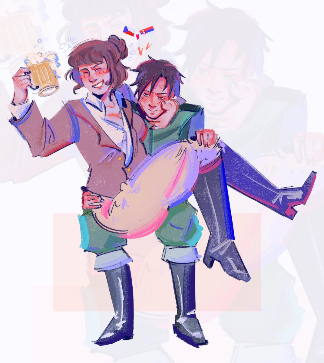 Mak1_k0n's tweet photo. When you realize you can just ship yours and your partners country #aph #hetalia #yugotalia https://t.co/Hv4SJtkkiR