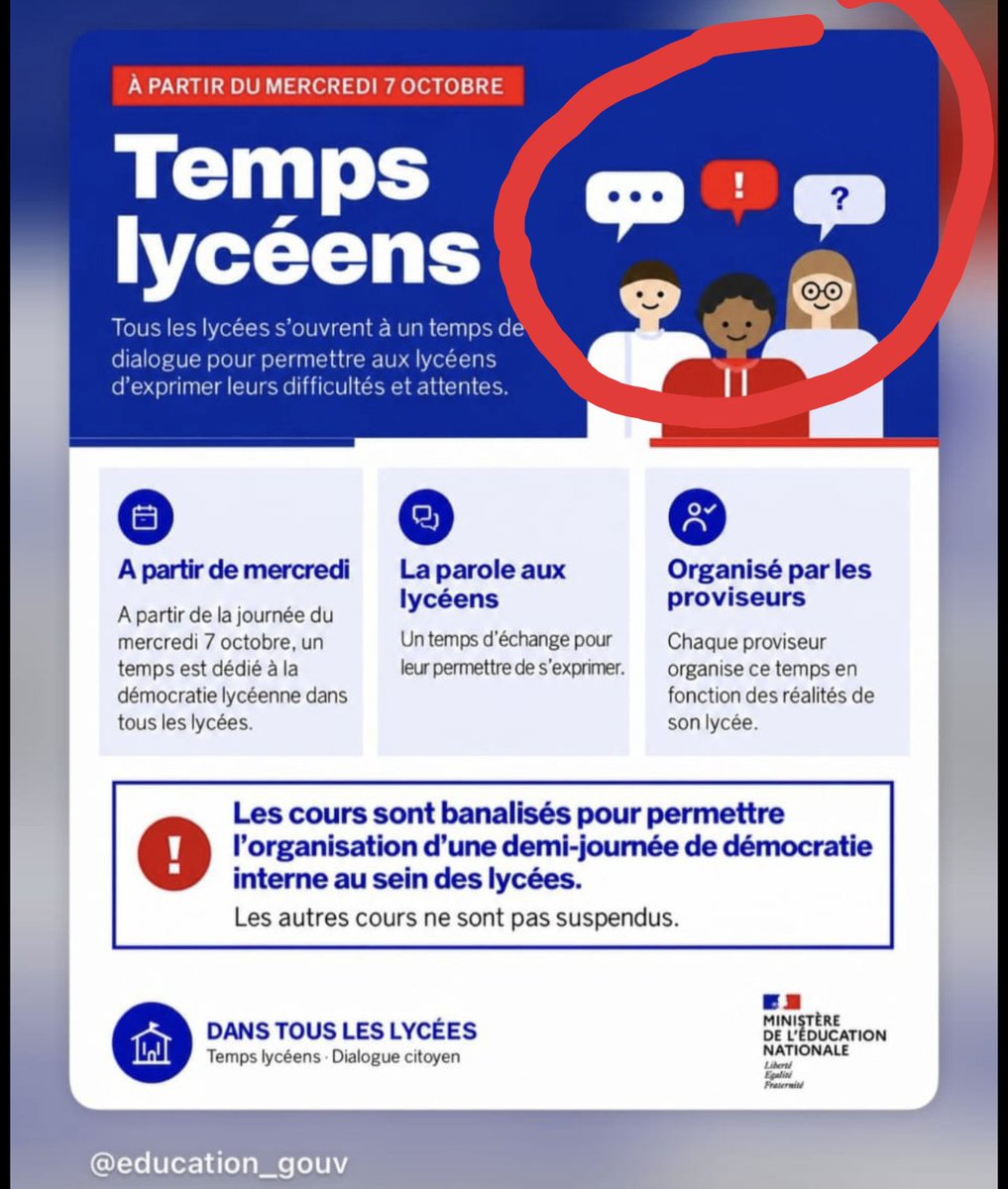 bernathoustra's tweet photo. Le lycéen noir s'exclame. 

La lycéenne blanche à lunettes interroge.

Le lycéen blanc articule et verbalise.

🤢

Des champions on vous dit. 

Analyse sémiologique offerte par ma pomme et @B_Stiegler. 
Plaisir d'offrir ! 

À demain, 20h30 sur @LibreQg 🔥

#DehorsLesMacronistes #Lyceens #MacronLaFin