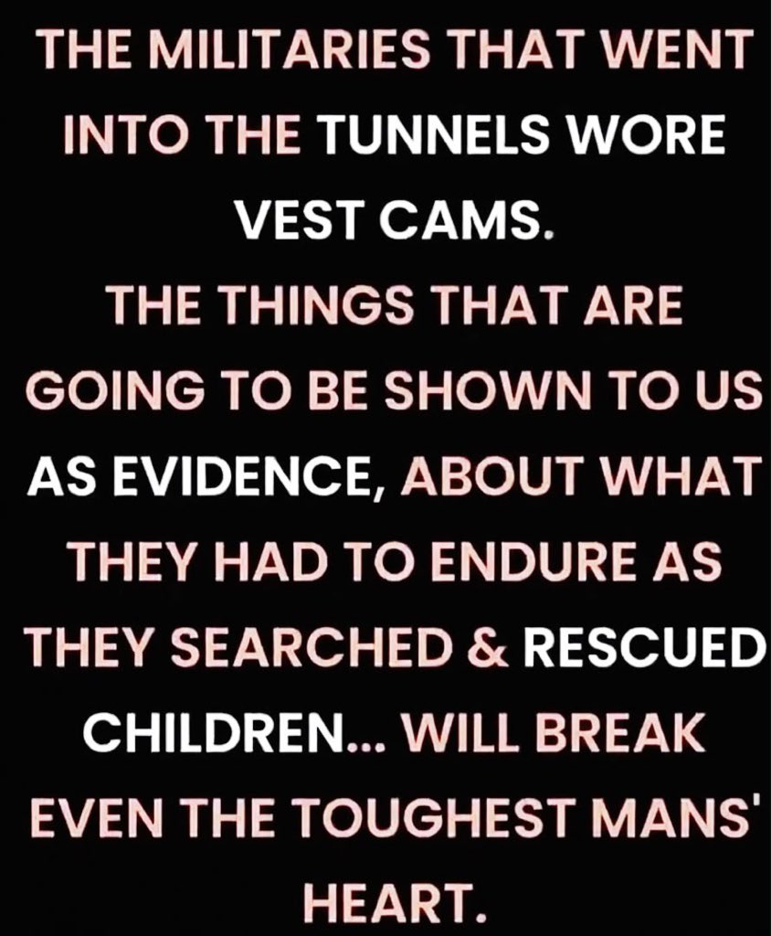 Daniell64334313's tweet photo. These tunnels were all over the world, but the Russian soldiers have horrific videos and photos. People just don’t realise what an evil world we have been living in . I don’t think the public are ready for this , because I know these soldiers weren’t.  But they have done a fantastic job, and saved thousands of children.