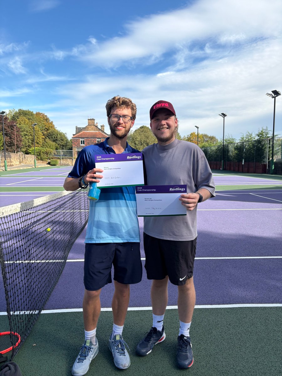 RustlingsLTC's tweet photo. Wodu, defended her title in a nail biting match against relative newcomer Blanca who became  this year's women's singles champion and, after a break from the tournament in 2025, Will returned to beat Toby in an excellent match becoming Men's singles champion  for the third time. https://t.co/aNSBcZVoSp