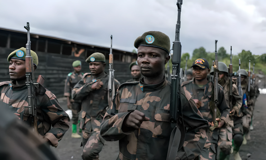 Newsupdateer's tweet photo. Des rapports indiquent que plusieurs civils à #Ngungu ont été envoyés de force par le #M23-#RDF vers les lignes de front dans l'axe #Kasake-#Remeka pour renforcer la position du #RDFM23 après avoir subi plusieurs défaites de la contre-offensive menée par le #Wazalendo et #FARDC https://t.co/bemAcSzPZP