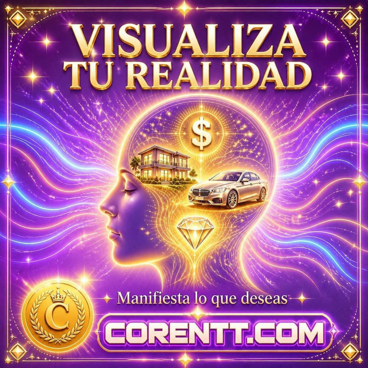 CORENTT's tweet photo. ✨ ¡Visualiza y manifiésta lo que deseas! ✨
Con el poderoso entrenamiento de Corentt:
🔗 https://t.co/SwawjapcSw
El secreto que transforma imágenes en realidad. #VisualizacionCreativa #AndrewCorentt #Visualizar #Riqueza #LeyDeLaAtraccion #PoderMental #FelizMartes #dinero https://t.co/NMya9KHW3r