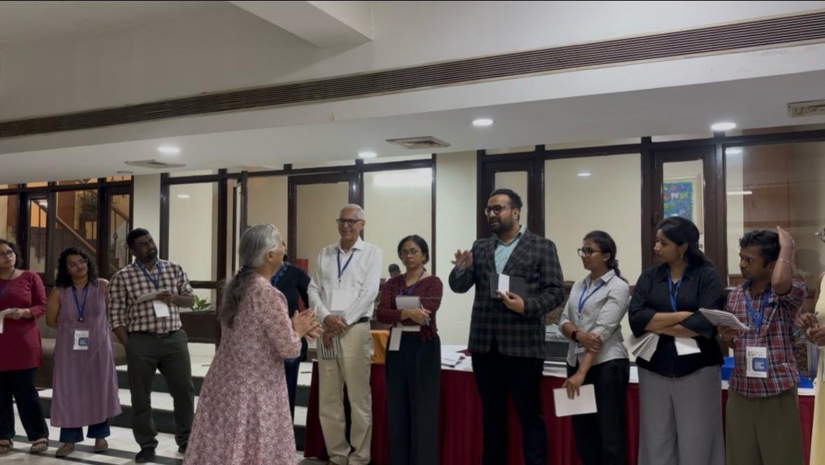 HealFndn's tweet photo. HEAL foundation in collaboration with PGIMER, Chd and the Institute of Public Health Bengaluru commenced a five-day Transdisciplinary Workshop on Participatory Action Research (PAR) in Chandigarh. #PAR #HEALFoundation #PGIMER #IPH #HealthEquity #ResearchMethods https://t.co/rAa3GDJFUQ