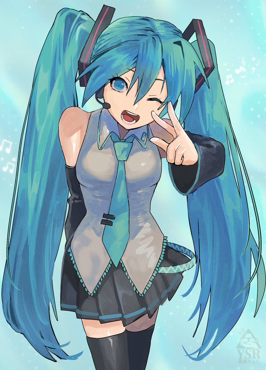 gyunyu_pack_man's tweet photo. 初音ミク🎶 https://t.co/Wpb74zKZib