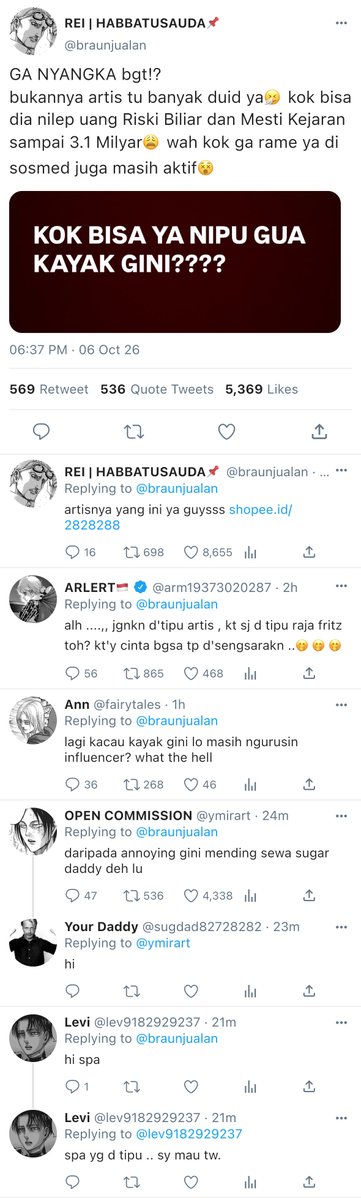 ohayoupokko's tweet photo. aot netizen au

reiner coba cobi jadi affiliate https://t.co/XwKKFZVosw