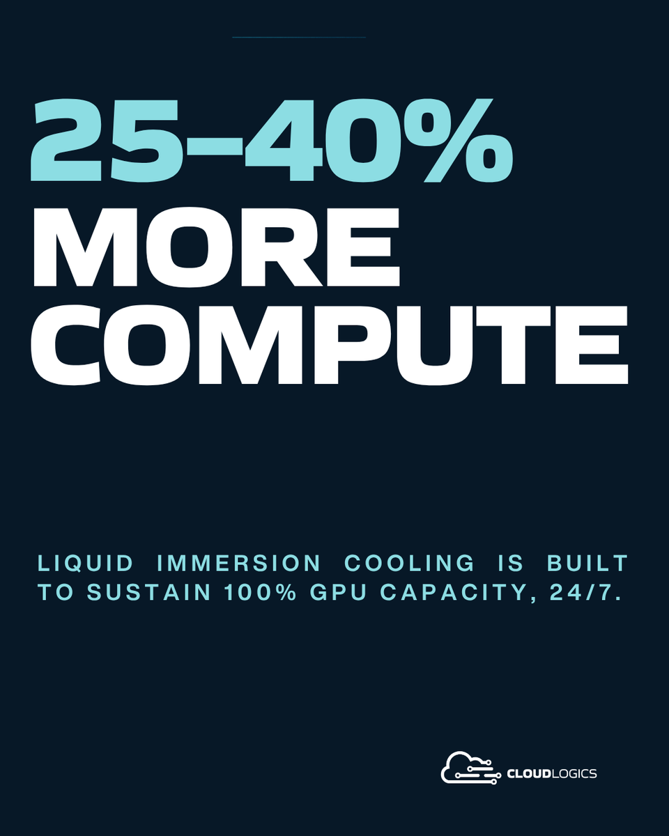 cloudlogicsUS's tweet photo. How should AI infrastructure performance be measured?

See what CloudLogics is built to deliver:
https://t.co/qpX0W4mlfg

#AIInfrastructure #GPUComputing #AIInference #HPC https://t.co/Qe1lSjzanC