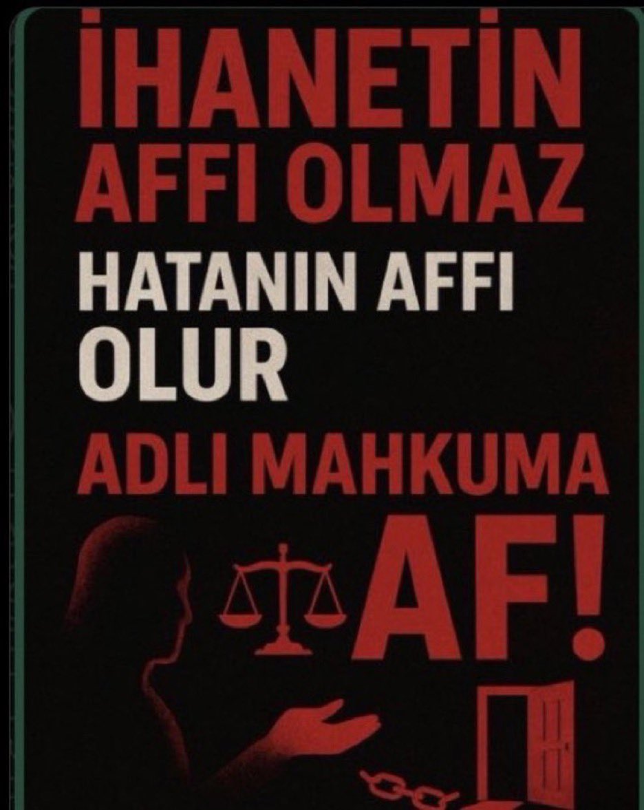 Deniz262521's tweet photo. Örgütlü suçlara AF düşünülürken Bu Vatanın Öz Evlatlarını Unutmayın Suçsuzuz demiyoruz Ama PKK Kadar Suçlu değiliz 
ToplumsalBarış EşitÇerçeve
@RTErdogan @dbdevletbahceli @YildizFeti @NumanKurtulmus @efkanala @avabdullahguler @abakingurlek https://t.co/kbTG8asMOX