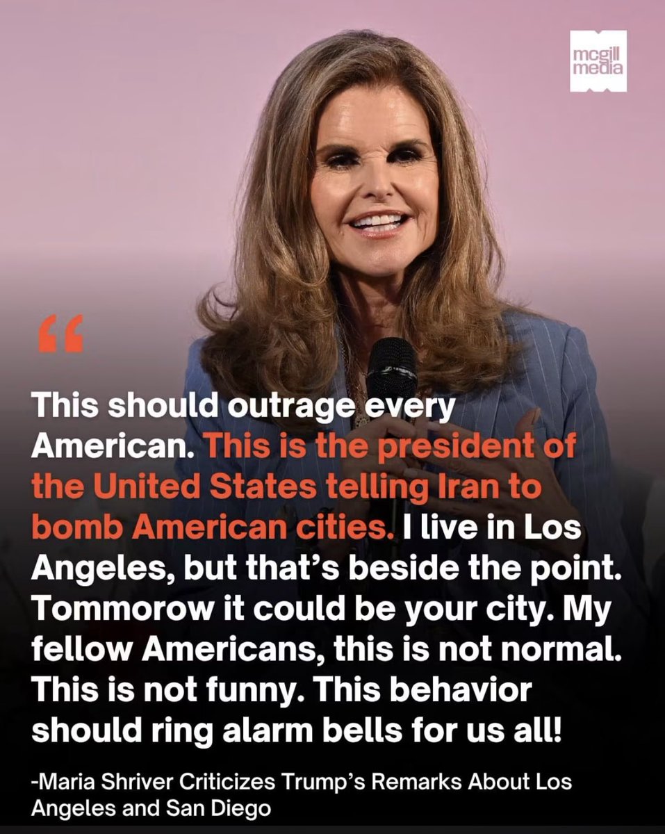 AnnieForTruth's tweet photo. Maria Shriver is absolutely correct! ✅ https://t.co/LsmG0lH12Y