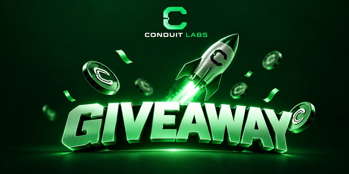 conduitai_labs's tweet photo. 🎉 GIVEAWAY TIME  🎉

Celebrating our selection for top 3 teams in Ansem Hackathon 🏆

To Win:
→ $300 in USDC on Solana.
We are giving $50 to 6 random winners 🔥

To enter:
→ Like + RT
→ Follow us
→ Quote RT : solana:DDGPxc1kb2EFV5zmwznRQGkRdmmSuuHffths1NsEASY TO THE MOON 🚀

Good luck, legends 🫡