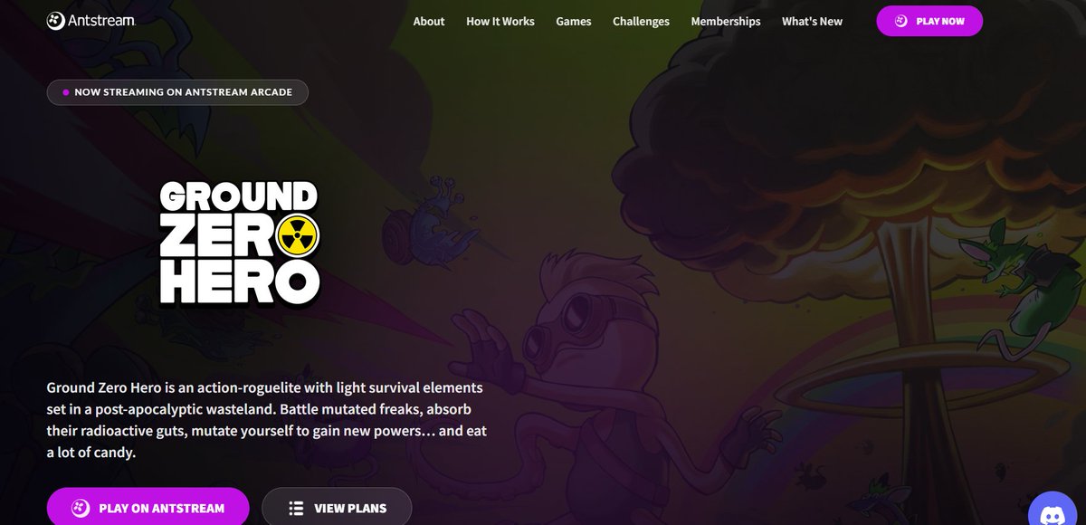 PlayAcclaim's tweet photo. Ground Zero Hero is live on Antstream Arcade.

Jump in and take on the chaos, stack your upgrades, and see how long you can survive.

Play Ground Zero Hero now on @AntstreamArcade :
https://t.co/S3WP2m970C

#GroundZeroHero #Acclaim #AntstreamArcade #IndieGames https://t.co/5wDGI07k6Q
