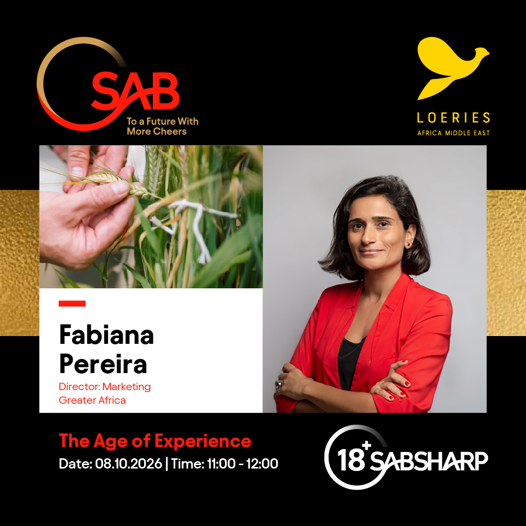 SABreweries's tweet photo. Introducing the SAB Masterclass panel for #Loeries2026.

In an era where experiences shape how consumers connect with brands, this group of industry leaders will unpack the Age of Experience and what it means for the future of marketing.
(1/2)

#SABLoeries #ForeverCommitted https://t.co/WTt4AgXHnT