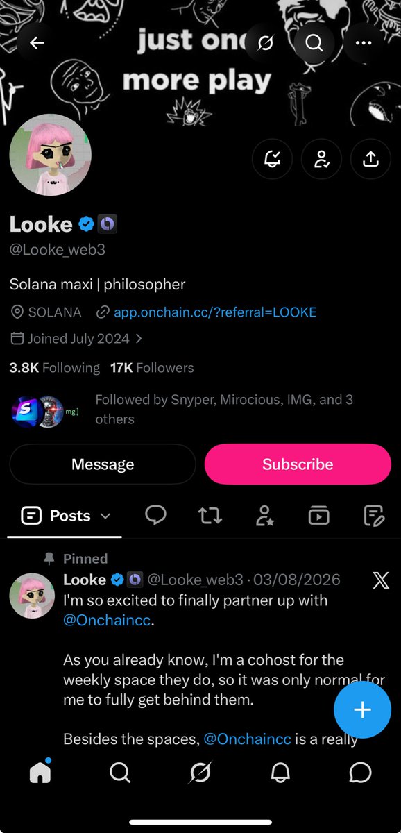 SwissGoldRo's tweet photo. @Looke_web3 @IMGProtocolHQ @RyandeMateo1
@Wolwenana
@DurianSXP https://t.co/MF06D9pex7
