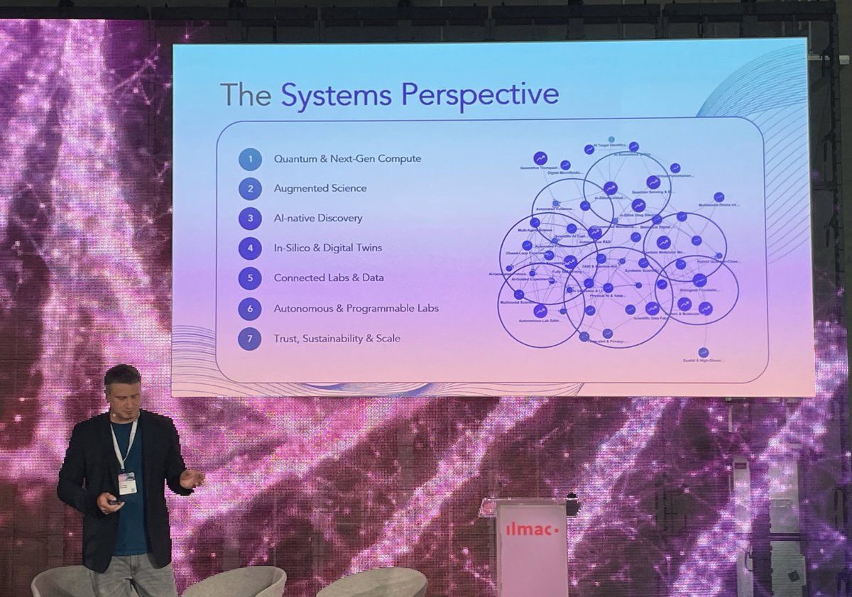AtinaryTech's tweet photo. Reflecting on 2 inspiring days @ Ilmac. Key themes on AI/ML in life sciences:
1. Real-time analytics + active ML shift workflows from passive monitoring to active guidance 💡
2. Predictive models make it realistic to test significantly more hypotheses within timeline+budget🎯
1/3 https://t.co/pmuwLQRw4u