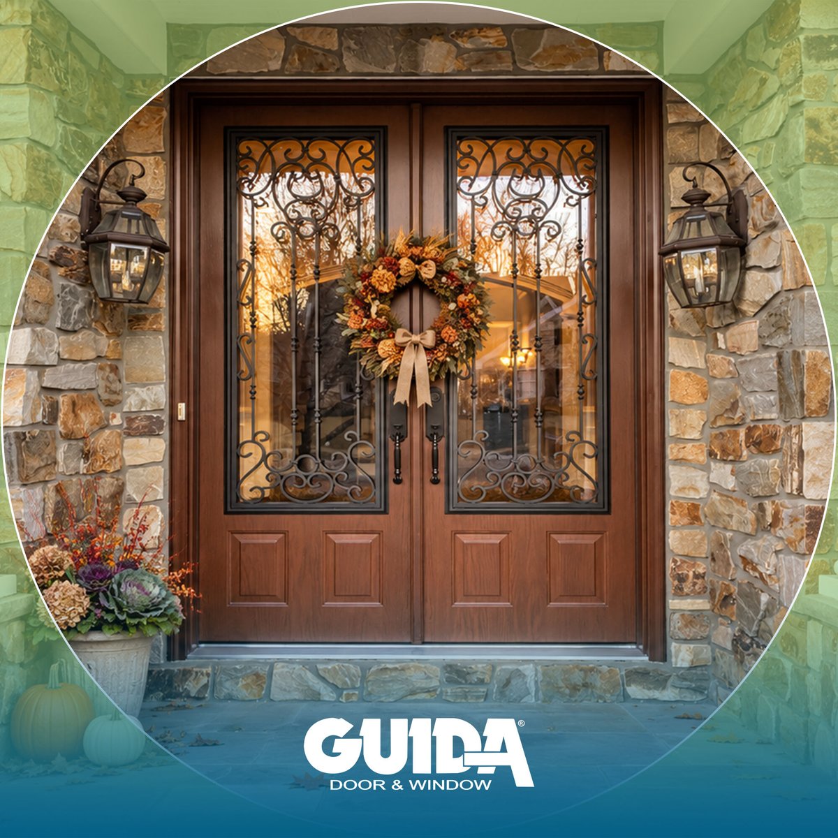 GoGuida's tweet photo. Make a grand entrance this autumn with a stunning new entry door from Guida! 🚪 Our wide selection offers unmatched security, energy efficiency, and curb appeal, reflecting your home's unique style. https://t.co/0cFZluFZUT