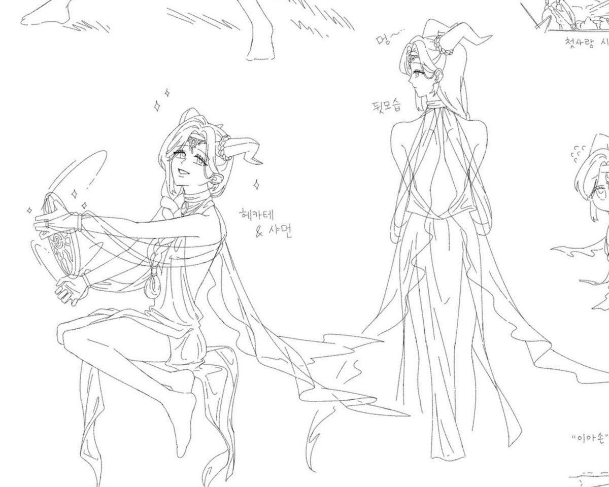 duxk_identityV's tweet photo. 그로신au 궁수, 기상학자, 샤먼 https://t.co/qpFG1BUBX3