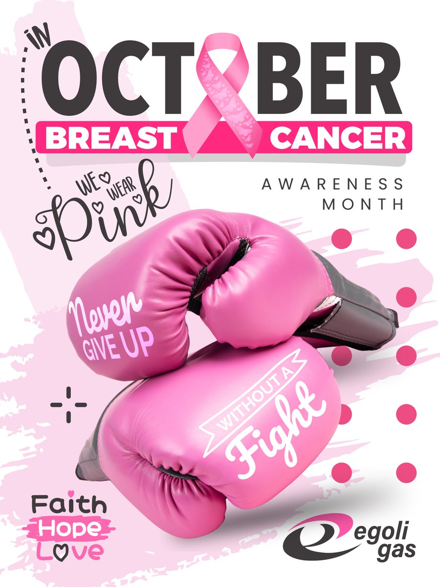 EgoliGas's tweet photo. This October, we wear pink &amp; stand together for Breast Cancer Awareness Month! Every story of resilience reminds us to never give up &amp; keep fighting with faith, hope, &amp; love. Join the Egoli Gas family in honoring the fighters, celebrating the survivors, &amp; raising awareness! https://t.co/z3ojk2mK5j
