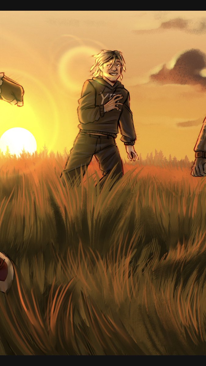 solniczka_'s tweet photo. I keep coming back to this field in my Husaria fanarts, I guess it just reminds me of their early day adventures
#polskahusaria #qsmp2 #qsmpfanart #qsmppl https://t.co/FizPW0hWkz
