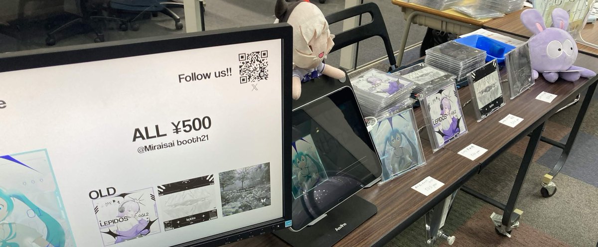 FUN_FutureFes's tweet photo. -ブース企画紹介-
アルバムCD販売
日時:10/10 10:00~18:00,10/11 10:00~18:00
場所:3F
出演:SoundCreate
内容:部員製作楽曲を募ったコンピレーションアルバムCDの販売・展示を行います。ボカロ楽曲を募った新譜のリリースも予定しています。新譜・旧譜500円です。
https://t.co/iKIaBsWCme
#funfes2026 https://t.co/JjFsVBDFjb