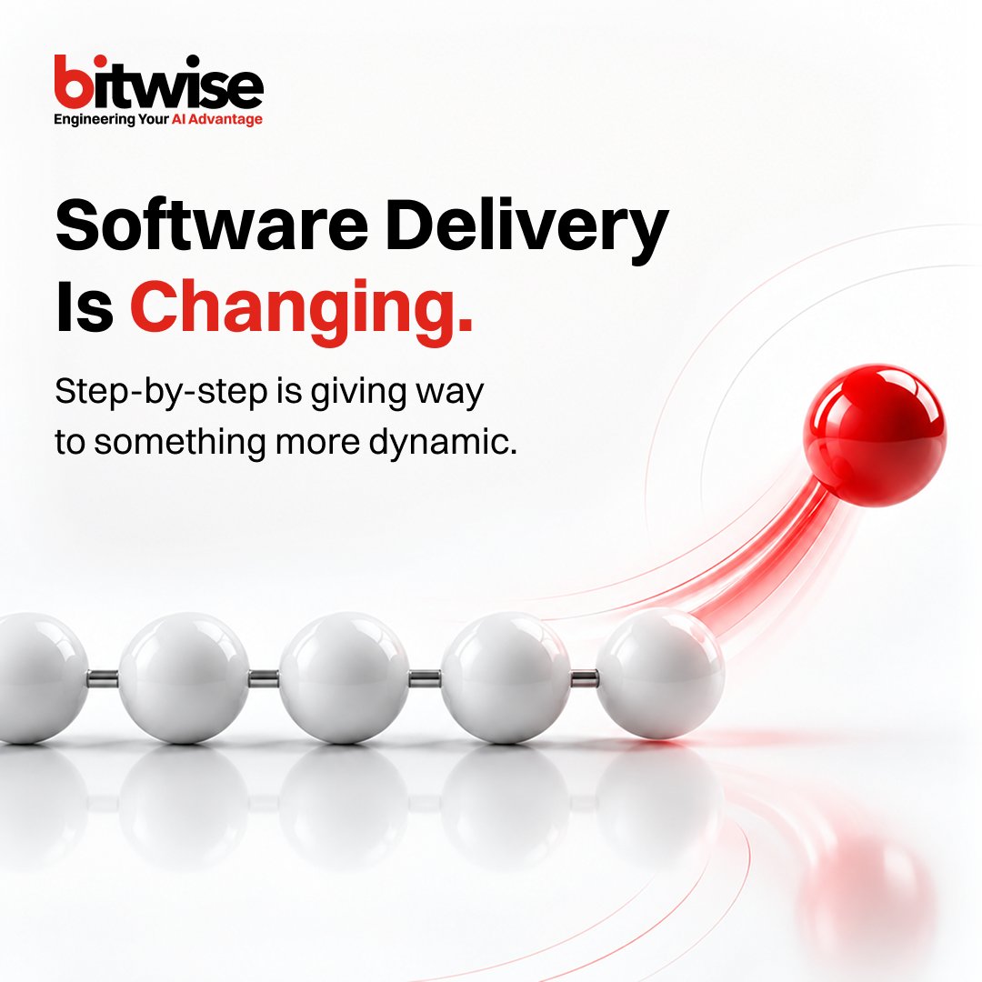 Bitwise_Updates's tweet photo. Software delivery was built around sequential stages and handoffs. AI is changing what comes next.
Explore how #Bitwise is rethinking software delivery with Human + Agent Pods: https://t.co/x9cI6mSe4W
Turn sequential workflows into parallel execution.
#EngineeringYourAIAdvantage https://t.co/Xs2xecb1tG