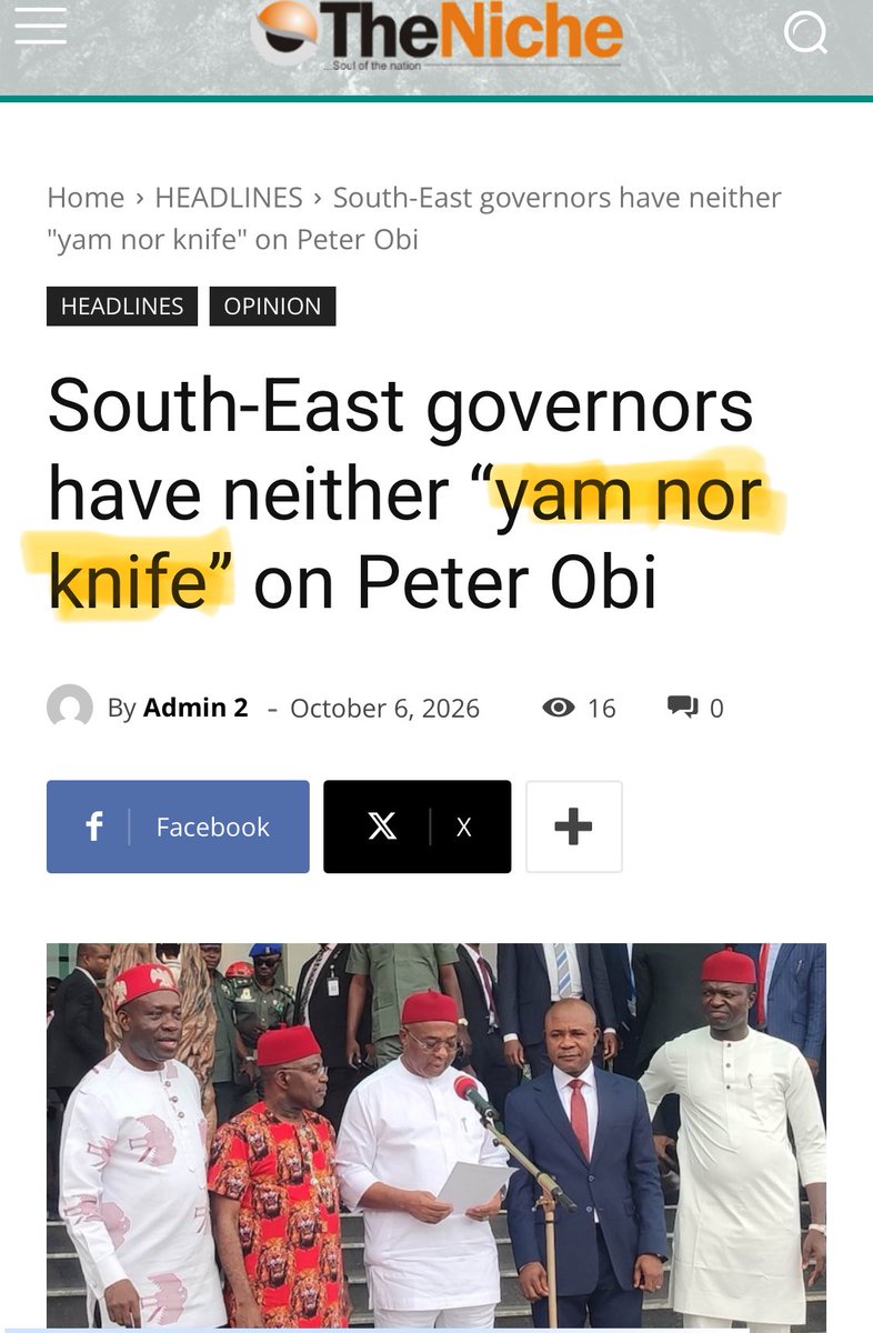 AloyEjimakor's tweet photo. The masters of political proverbs should please interpret this for us. Does it mean they would constitute themselves as “sword and shield” or that they will be “for and against”? https://t.co/ps7PSGNogo