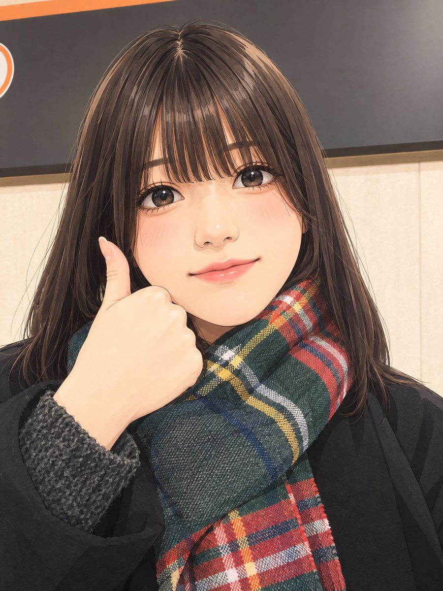 Spoon_omame's tweet photo. AIに自分の写真イラスト風にしてもらった！2枚見比べると全然違う笑笑 https://t.co/GWf0g7vp9Z