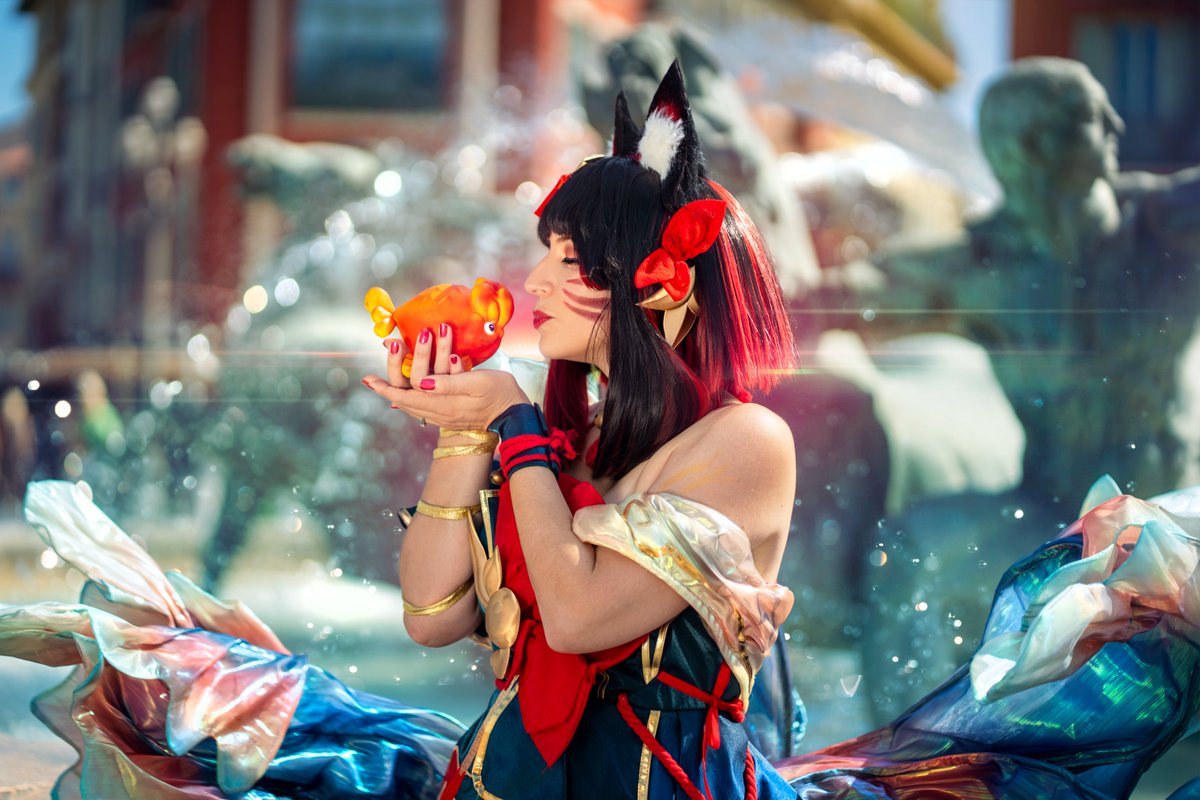 86thFloor's tweet photo. Fontaine du Soleil EASILY makes our top 10 shooting locations! ❤️⛲️

@KairiAhri’s After Hours Ahri was one of many incredible cosplayers we shot at the gorgeous @LEC XPO Nice location. 🥹

We couldn’t have asked for a better backdrop for our #LeagueOfLegends CMV! Coming soon 👀✨ https://t.co/x7A6IIeyhT