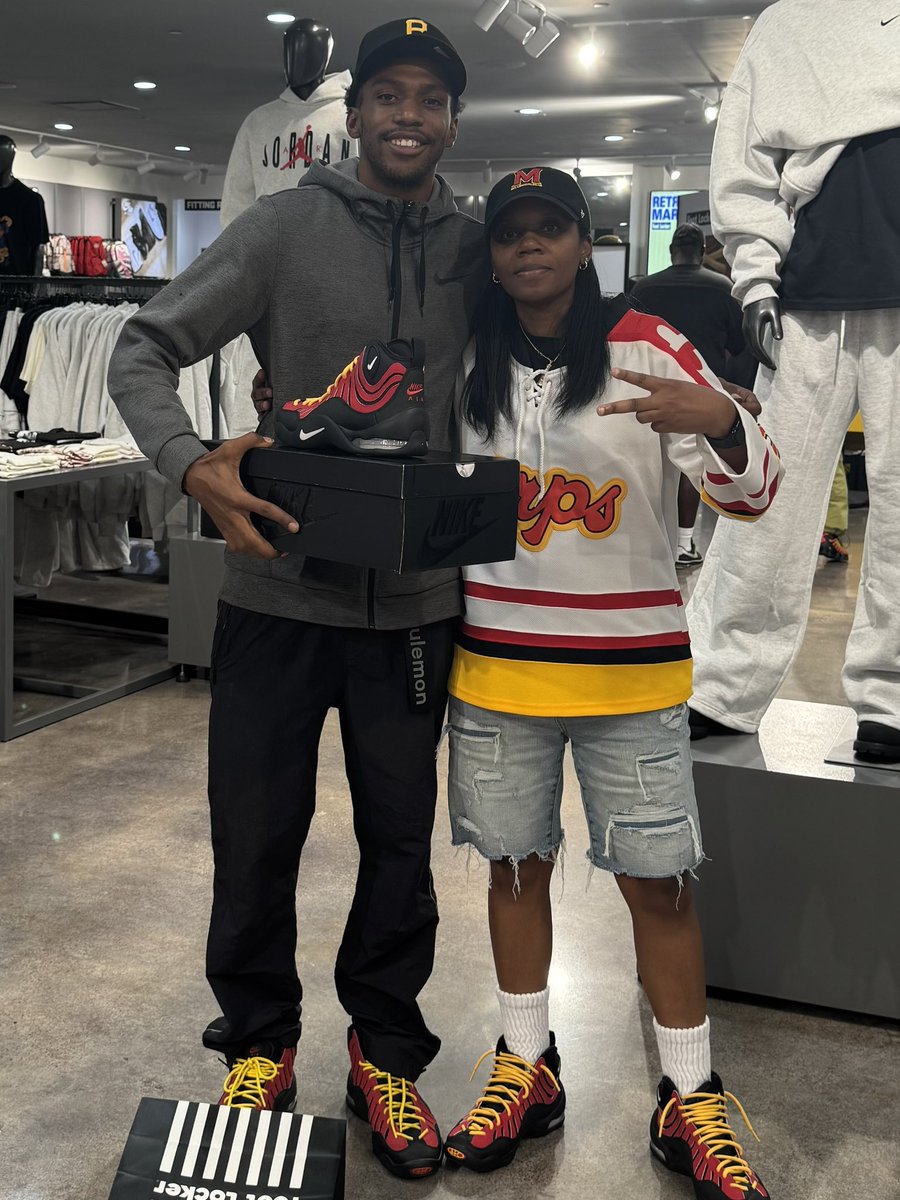 SNEAKERFANDAN's tweet photo. The Bakins and Maryland just go together https://t.co/lYt0qkwPfk