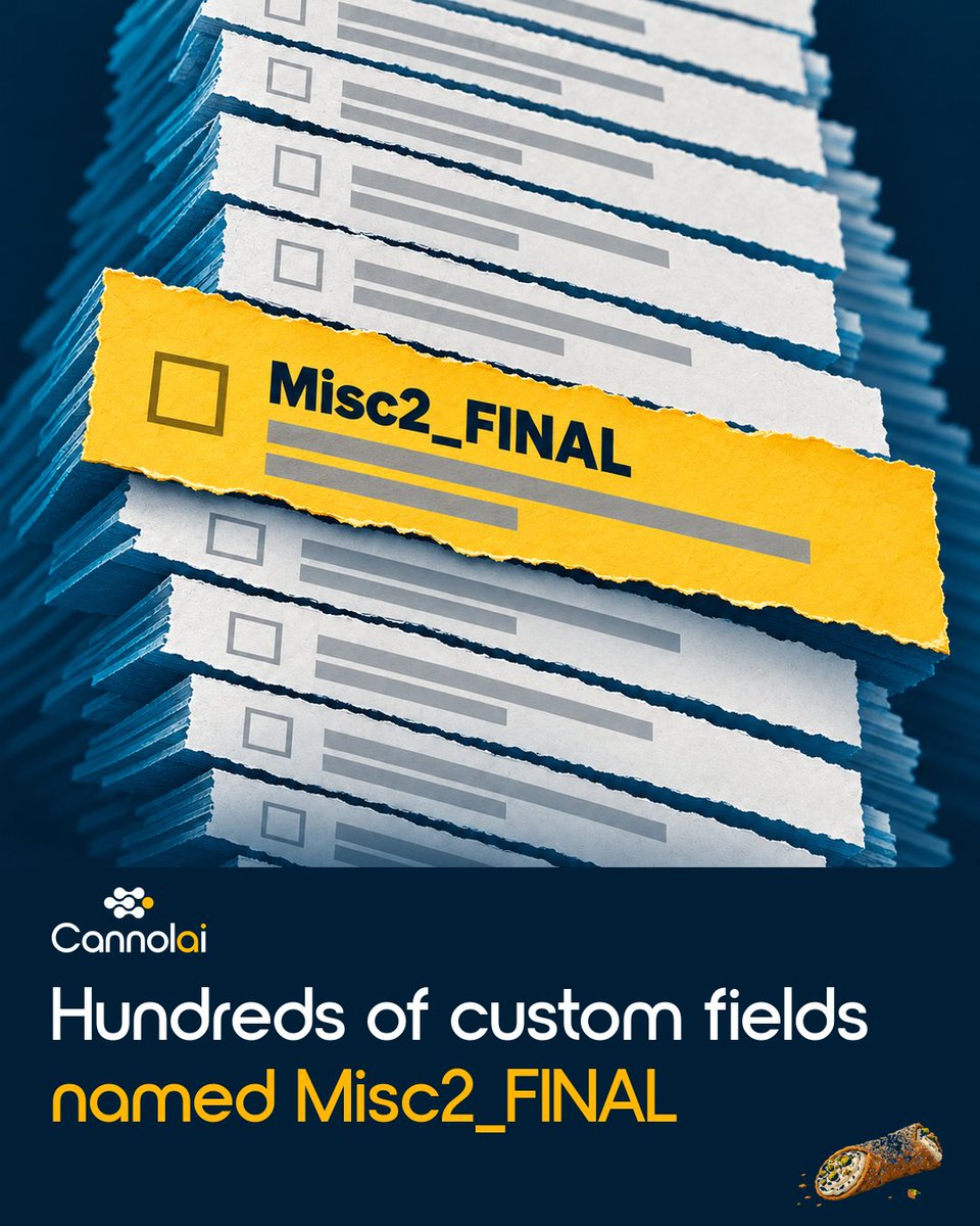 Cannolai_AMS's tweet photo. Is your AMS actually AI-ready? 4 red flags:

1. Modules that sync overnight
2. Fields named Misc2_FINAL
3. "Exploring AI" as a roadmap
4. Member data that never reaches HubSpot

Use it on any vendor. Including us.

https://t.co/M8WmFN5oLp https://t.co/IzanIODdTL