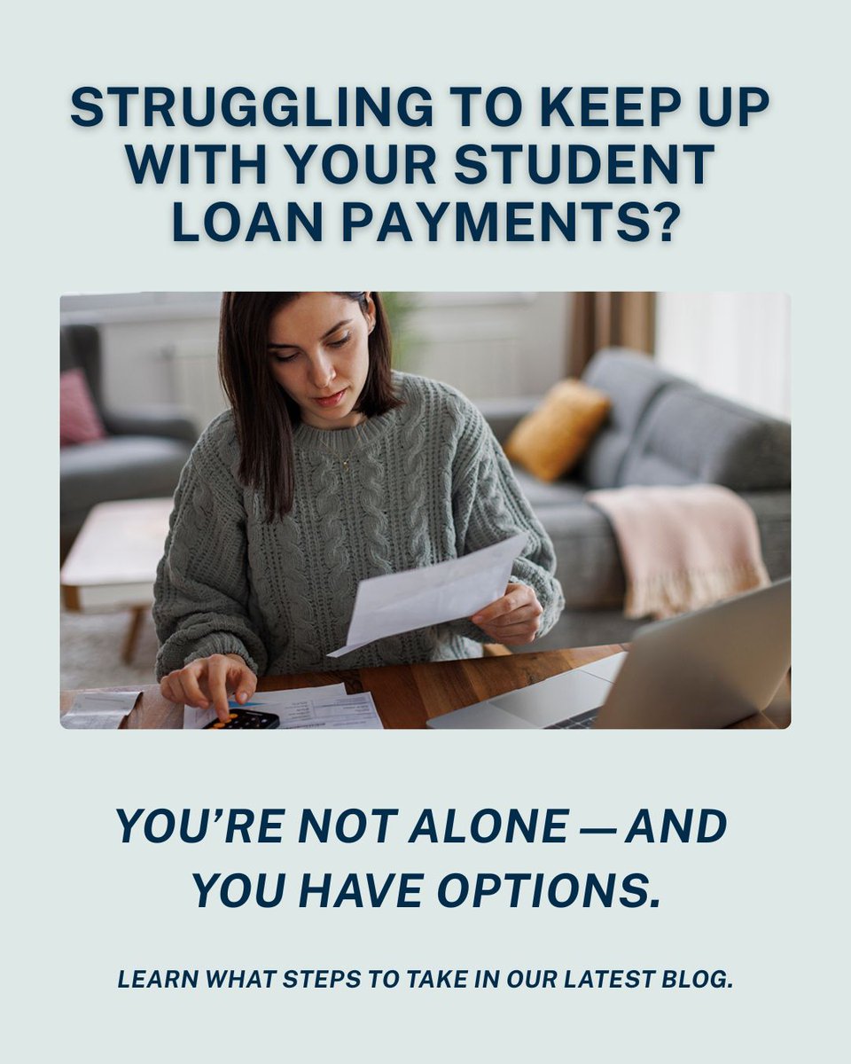 NFCC's tweet photo. Struggling with student loan payments? You’re not alone. 🎓 Learn steps to understand your options, review your budget, and get back on track.
Read NFCC’s latest blog: https://t.co/D4iL4cnixD
#StudentDebt #NFCC #StudentLoans https://t.co/nx4XVMvjGQ