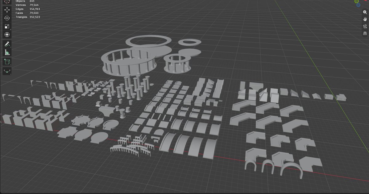 bakeChOwO's tweet photo. ざっくり使いたいパーツは作ったよ。
次はUV展開かテクスチャ作りに入ろうかな…
#b3d #blender初心者 #3dcg https://t.co/jVIeU16EnD