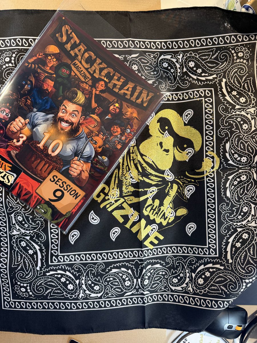 Stackchainmag's tweet photo. Pleb Editions of SC Mag Session 9 headed out the door today!!

(Collectors editions are 2 weeks out) https://t.co/56zGdpoXZ2