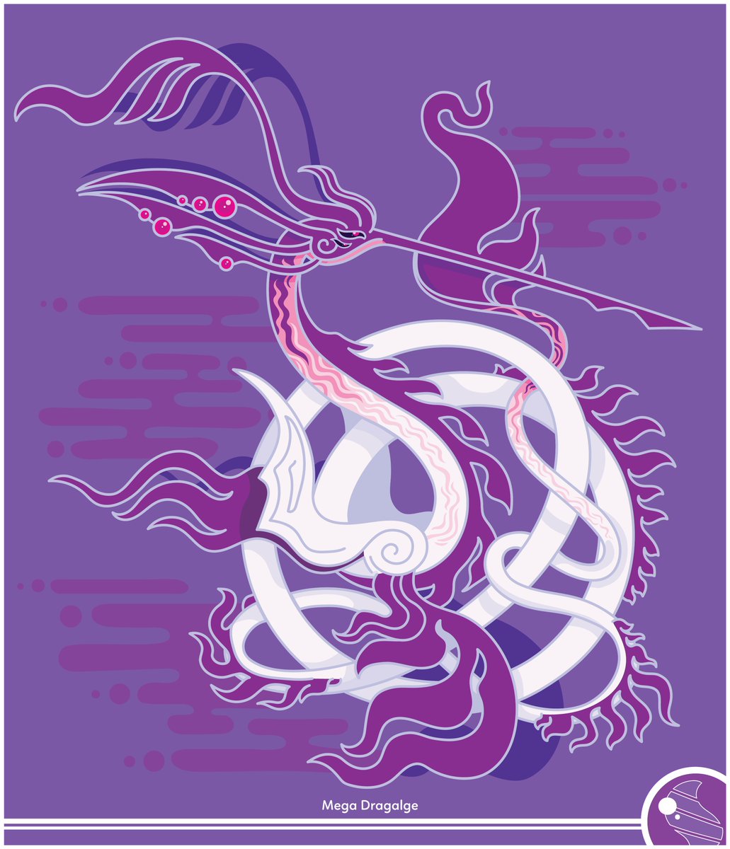 cosmopoliturtle's tweet photo. Pokemon #691 Mega Evolution Redesign - Dragalge https://t.co/YP3e109Ho9