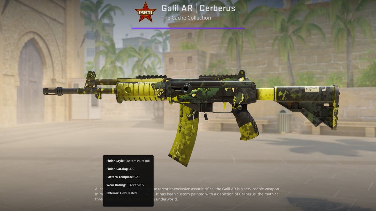 StocksCS2's tweet photo. FT Galil AR | Cerberus Giveaway 🥳

 ✅Retweet 
 ✅Like
 ✅Follow @StocksCS2 &amp; @TeamAugust25 

Rolling in 7 days ⏰ https://t.co/J3gwPSkQ44