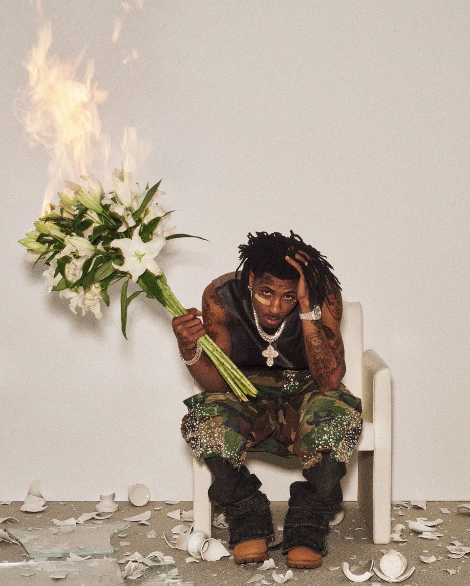 ybdeyo's tweet photo. NBA YoungBoy links up with i-D Magazine for a photoshoot in Paris📸💚 https://t.co/7jVV3DvVyS