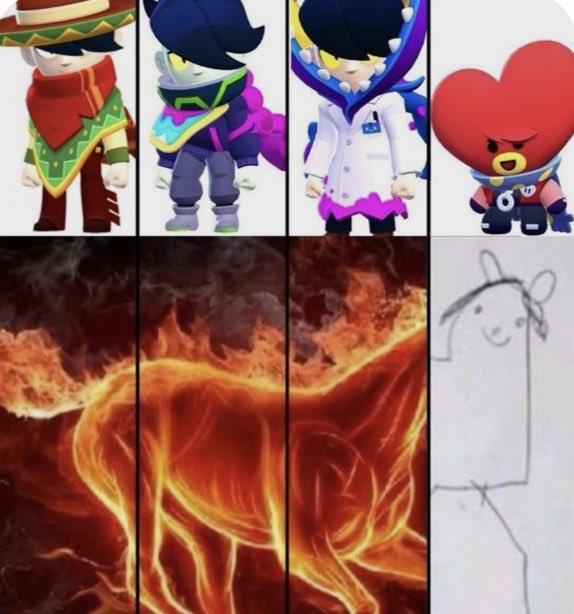 rewrite_Luiz's tweet photo. Porque Supercell? #BrawlStars #meme #Edgar #skin https://t.co/MnBeJ2usVJ