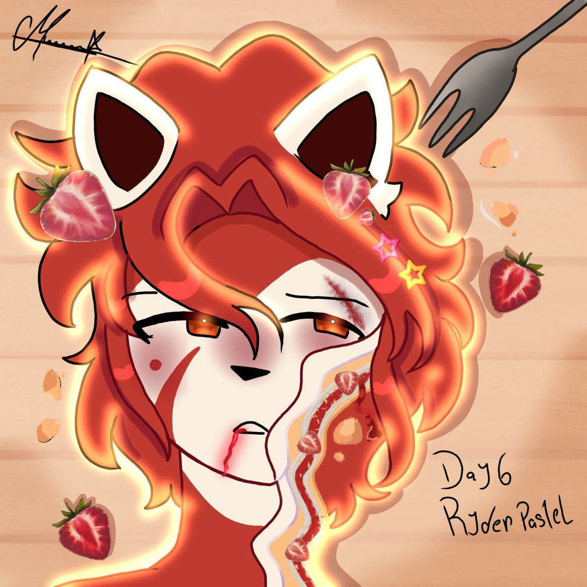 osmario59109's tweet photo. Day 6: Ryder pastel 🍰🍓

(Uno de mis favoritos ಥ⁠‿⁠ಥ💜💜💜💜)

#piggy #piggytober2026 #Art #dibujodigital https://t.co/ai5KyGDGpB