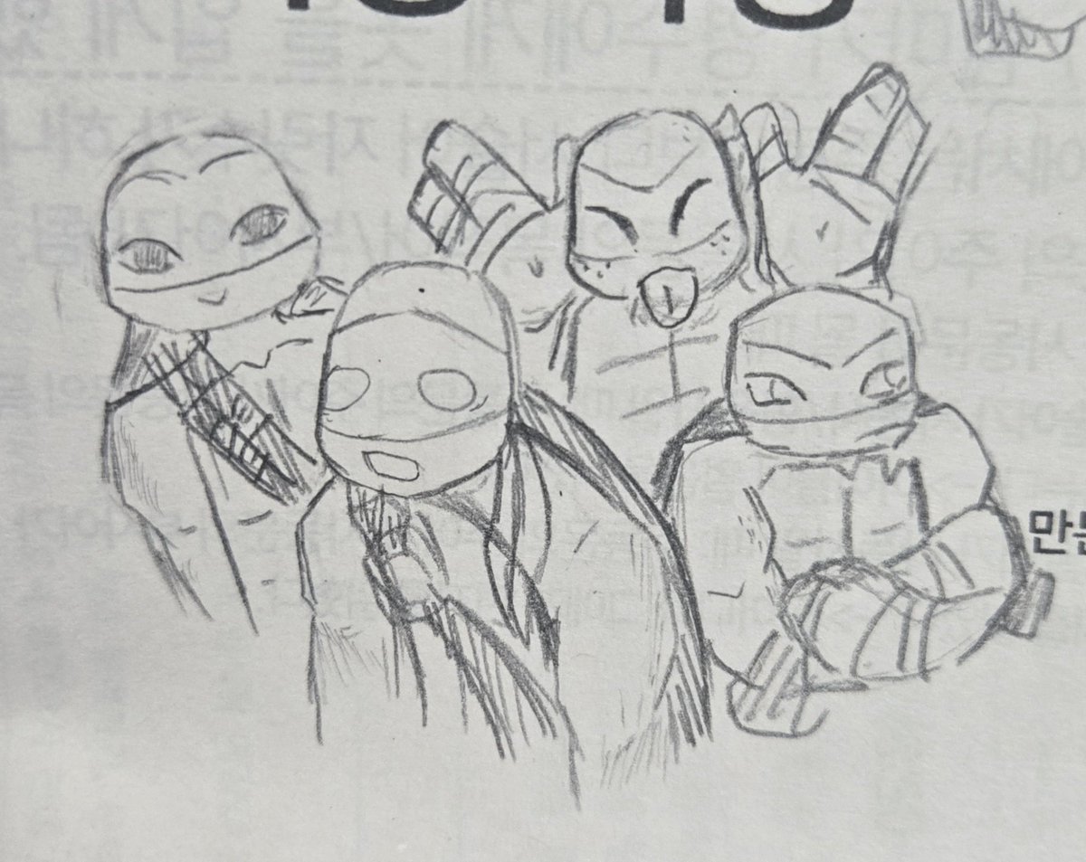 kl_d_ing_62's tweet photo. 낙서낙서
#tmnt https://t.co/xHzSHb9W11