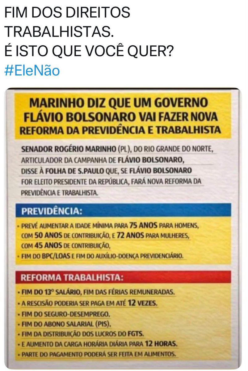 DEMOCRACIAPONTO's tweet photo. 🚨 FLÁVIO VENCER VAI SER O CAOS

Vejam o plano de governo de Flávio Bolsonaro 🔽 #EleNão https://t.co/CGCRGHdWB7