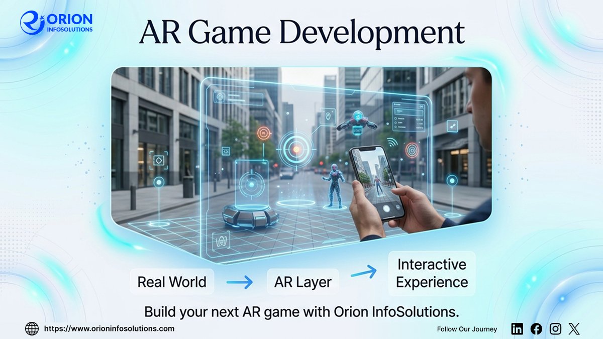 orioninfojaipur's tweet photo. Turn real-world environments into interactive gaming experiences with AR.
🔹 Interactive AR environments
🔹 Real-time digital overlays
🔹 Mobile AR experiences
🔹 Scalable game architecture
Build your next AR game with Orion Infosolutions.
#ARGameDevelopment #ARGaming #GameDev https://t.co/wggN8ubgK9